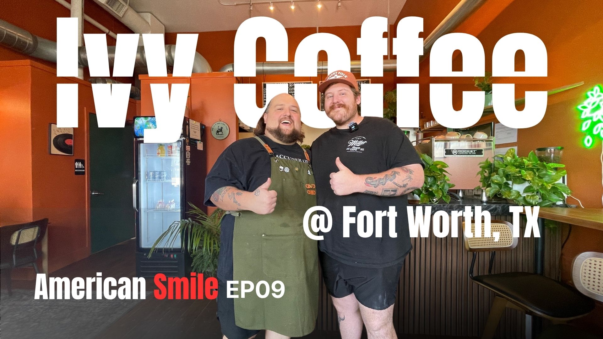 Colin, owner of Ivy Coffee Roasters in Fort Worth, Texas