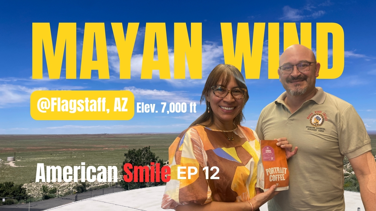 Jeronimo, owner of Mayan Winds in Flagstaff, Arizona