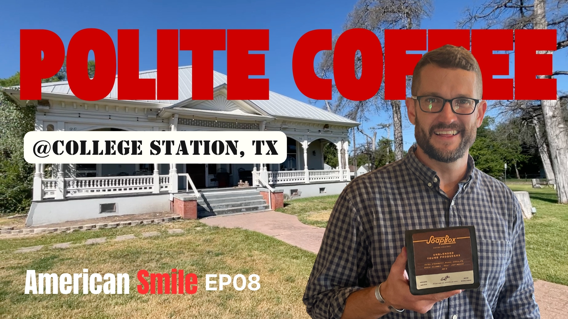 Steve, owner of Polite Coffee Roasters in College Station, Texas